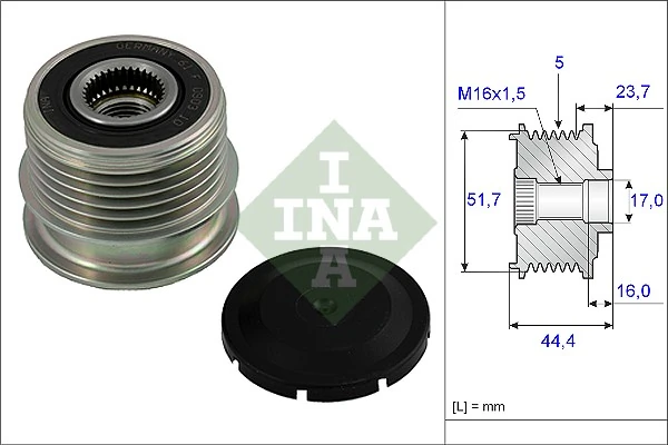 Alternator Freewheel Clutch